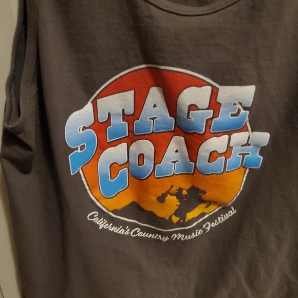 **SOLD** Stagecoach Festival 2017 Tank Top - Picture 1 of 5